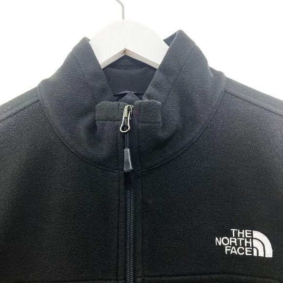 The North Face Front Range Fleece Vest - Men's L Full Zip Pockets Black Logo - Picture 6 of 14